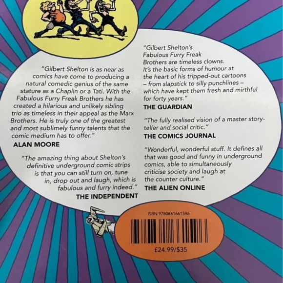 The Fabulous Furry Freak Brothers Omnibus Gilbert Shelton Large Adult Comic Book - Picture 6 of 10